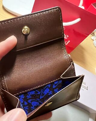 see description 5 Colors Vivienne Westwood Tri-fold Wallet Matelasse Wallet