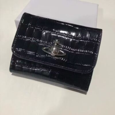 see description chose 3colors Vivienne Westwood Bi-fold Tri-fold Wallet Clasp