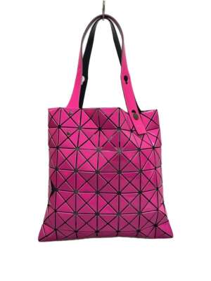 BAO BAO ISSEY MIYAKE Mini tote bag PVC Pink Tote Bag Logo Lucent  JPN Women