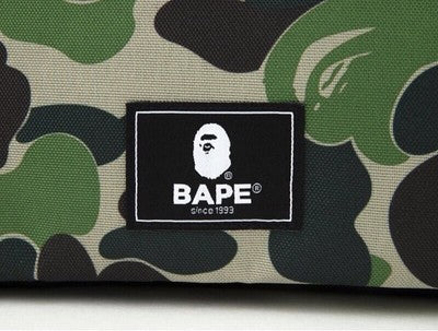 BAPE A Bathing Ape Camo Shoulder Bag with Carabiner 2021 AW Magazine Free acs