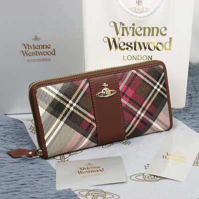 see description 4colors Vivienne Westwood Long Wallet 55VV356