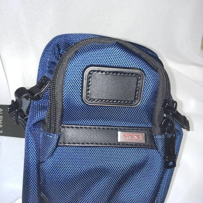 tumi Alpha Compact Sling Body Bag Blue