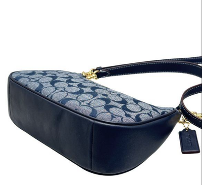 COACH Teri Shoulder Bag Signature Chambray CH139 Outlet NEW
