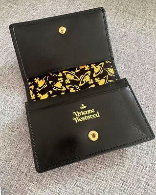 Vivienne Westwood  small wallet Folding Wallet Multi-Card Pocket blacksp