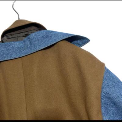 2021 Autumn/Winter Junya Watanabe Comme des Garcons deformed coat S size Docking