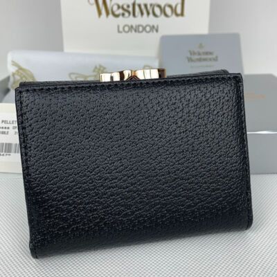 see description 4colors Vivienne Westwood Tri-fold Wallet, Clasp Wallet 13VV138