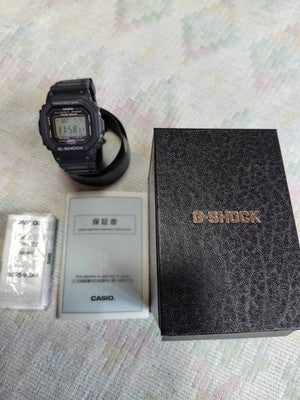 CASIO G-SHOCK GW-5000U-1JF Black Solar Radio Digital Men's Watch New in Box