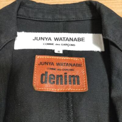 S COMME des GARCONS JUNYA WATANABE denim Jacket Black Woman JD-J202