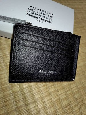 Margiela Maison Margiela Bi-fold Wallet with Coin Purse Unisex Black Outlet