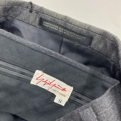 Yohji Yamamoto COSTUME D’HOMME SUITS Set-up 2 Grey Men'