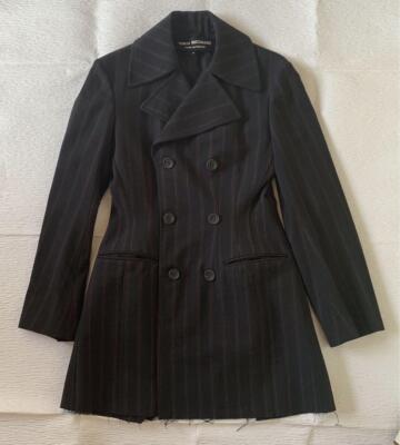 Junya Watanabe Long Jacket Striped Good Condition S Size Women's