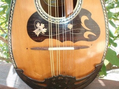 Suzuki Mandolin No.206 8-String Vintage 1964 Made in Japan Bowl Back