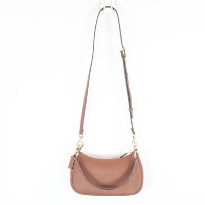 COACH CT843 Teri Shoulder 2way Bag Hand Shoulder bag Women's Brown Leather