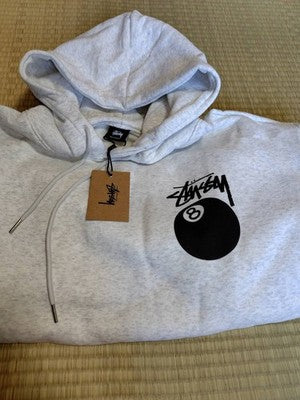 see description size S-XL STUSSY Eight Ball Hooded Sweatshirt 3 colors