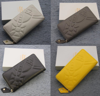 check description 4colors Vivienne Westwood Long Wallet 55VV311