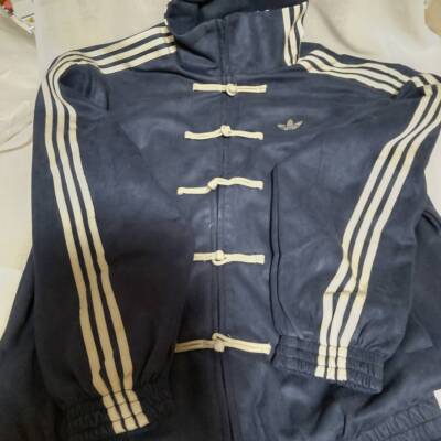 see description Adidas China limited genuine snake year track jacket Unisex blue