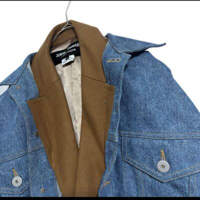 2021 Autumn/Winter Junya Watanabe Comme des Garcons deformed coat S size Docking