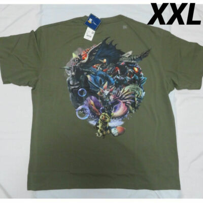 【Size XL,3XL】CAPCOM 40th UT T-shirt Monster Hunter 40th Anniversary Rare