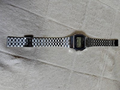 CASIO A159WA-N1JH Digital Watch Silver Japan Domestic Model New Unused