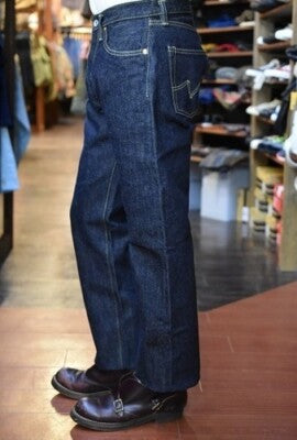 see description IRON HEART Jeans IH-634S 21OZ Straight Selvedge Model Denim
