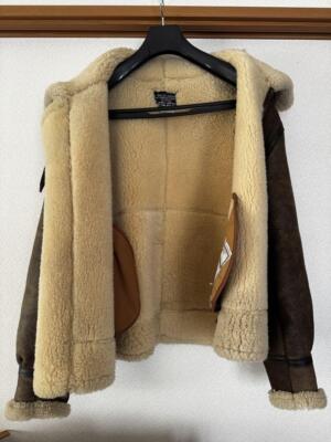 AVIREX B3 Mouton leather jacketM size, for men, good condition