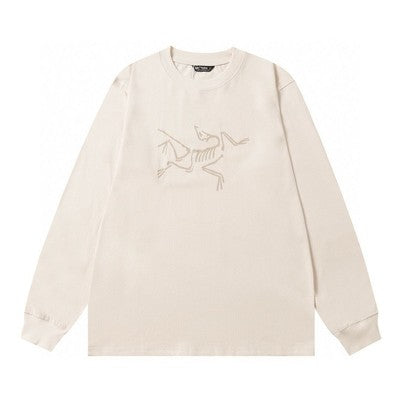 check description size S-XL ARC'TERYX Classic Logo RoundNeck Long Sleeve T-Shirt