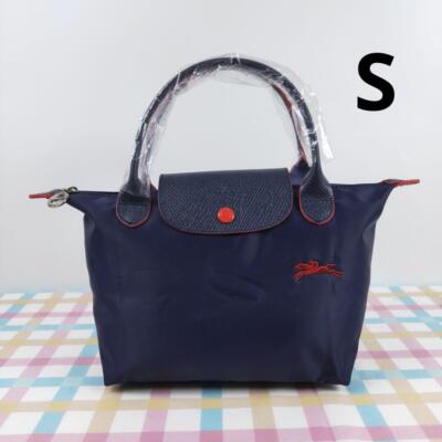 Longchamp Le Pliage S  Tote Bag Handbag collapsible Outlet Navy NEW