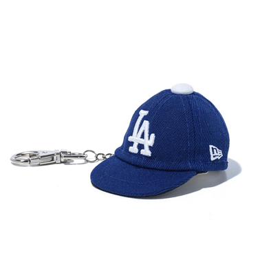 Los Angeles Dodgers Team Color Cap Keychain accessories Blue Polyester Cotton