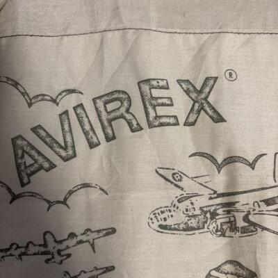used size 40 AVIREX  Type G-2 Men's Flight jacket 80's rider's jacket brown