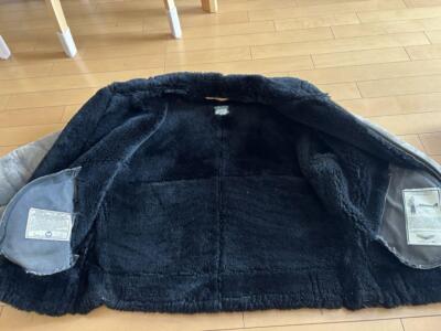 AVIREX Avirex USA made B-3 Mouton flight jacket L size for men in good condition
