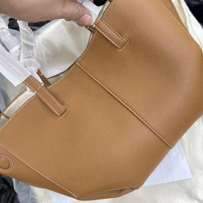 POLENE Brown Shoulder Bag Large Women's Large Capacity Bag Brown