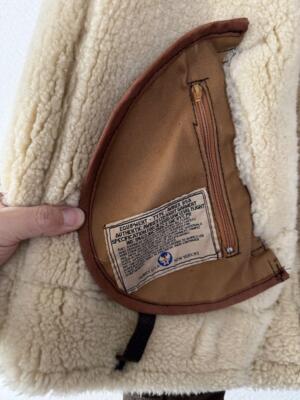 AVIREX B3 Mouton leather jacketM size, for men, good condition