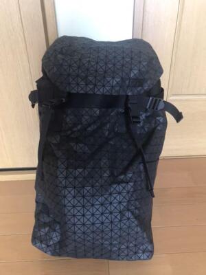 BAO BAO ISSEY MIYAKE  HIKER backpack black  used B