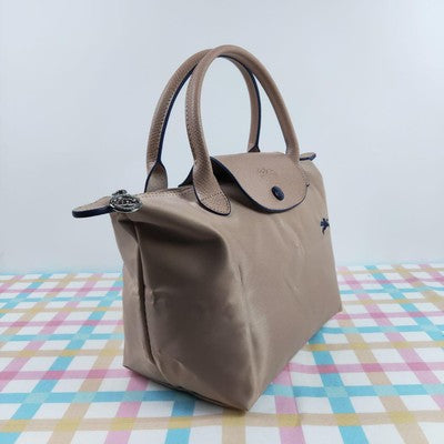 Longchamp Le Pliage S  Tote Bag Handbag collapsible Outlet Light brown NEW