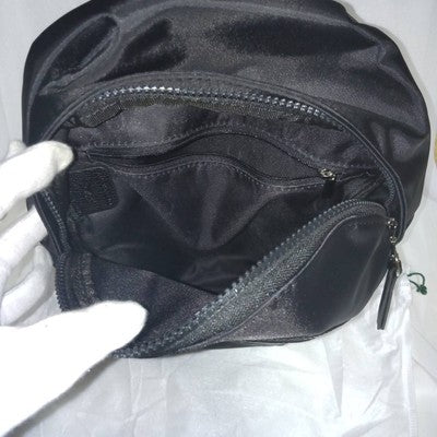 Longchamp Le Pliage Neo S size Backpack Rucksack Zipper bag Black Leather