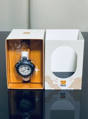 see description CASIO Sauna Watch Wristwatch Orange Black Japan gift SAN-100H