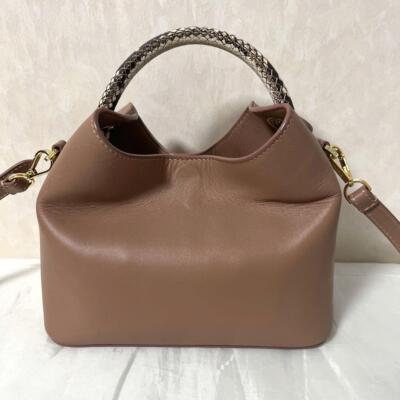 Elleme RAISIN 2way Leather Shoulder Bag Magnetic Closure　Crossbody bag