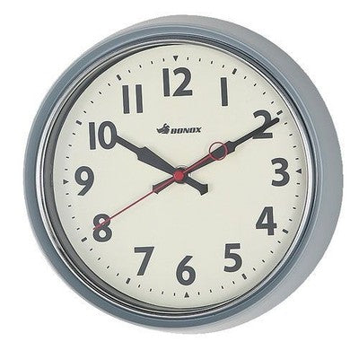 Dulton Wall Clock Classic Gray S426-207CGY Dry cell batteries Steel Glass