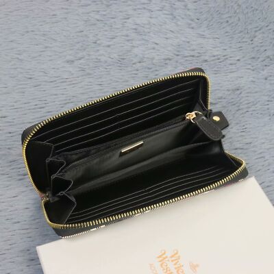 check description Vivienne Westwood Long Wallet 55VV305 Checked pattern
