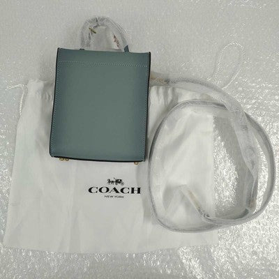 Coach mini bag shoulder bag handbag 2way C4828 B4 SAGE ladies Leather