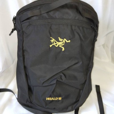 see description 2types ARC'TERYX Backpack HELIAD 15L Daypack outdoor Black