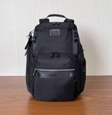TUMI ALPHA BRAVO "SEARCH" Backpack Black 232789 Outlet Size 43*35*21dp