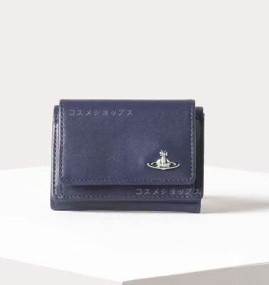 see desciption 5colors vivienne Westwood tri-fold small wallet multi-card slot