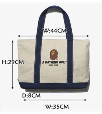 NEW A BATHING APE 2011 Winter Collection BAPE Original Canvas Tote Bag Japan