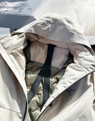 check description size M-3XL ARCTERYX Outdoor Sports Warm Hooded Down Jacket