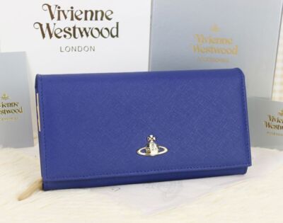 chose 4collors Vivienne Westwood Long Wallet Bi-fold Wallet 64VV406