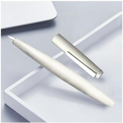 【Nib EF,F,M】 Bargain Price LAMY 2000 Brushed Stainless Steel Fountain Pen (L02)