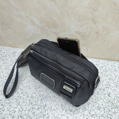 tumi 9223406 Multifunctional Shoulder Bag 2-way Clutch Bag Leather