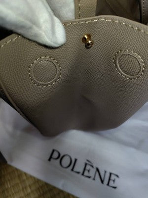 POLENE Gray Shoulder Bag Large Women's Large Capacity Bag Gray