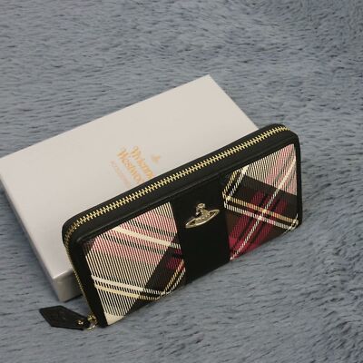 see description 4colors Vivienne Westwood Long Wallet 55VV356
